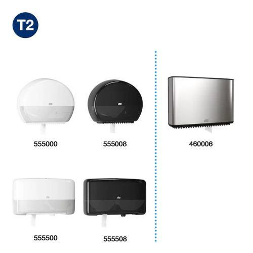 110255 Tork mini Jumbo Prémium toalettpapír, T2-es rendszer