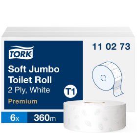   110273 Tork Premium toalettpapír jumbo, soft  T1 rendszerhez