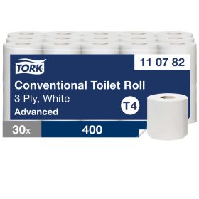   110782 Tork Premium kistekercses toalettpapír T4 3rétegű fehér 32m 30tek/cs 250 lap