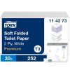 114273 Tork Premium hajtogatott toalettpapír, soft  T3 Bulk rendszerhez