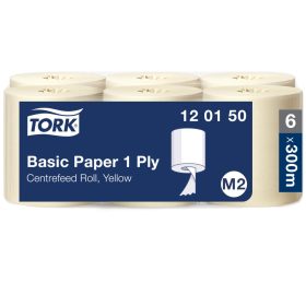   120150 Tork Universal 310 tekercses törlõ, sárga  M2 rendszerhez