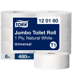 120160 Tork Universal toalettpapír jumbo T1 rendszerhez