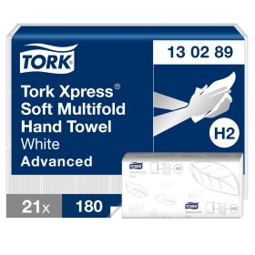   130289/120289 Tork Advance interfold kéztörlõ H2 rendszerhez