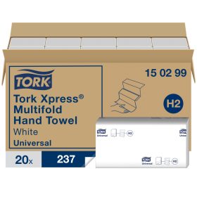   150299 Tork Xpress Multifold hajtogatott kéztörlő H2 rendszerhez