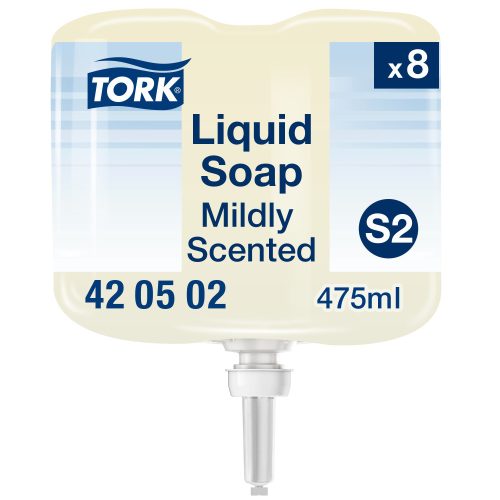420502 Tork Premium mini enyhén illatosított folyékony szappan 0,5L S2 rendszer
