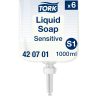 420701 Tork Premium Sensitive illatmentes folyékony szappan érzékeny bőrre  S1