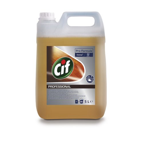 CIF Pro Formula Wood Floor Cleaner fatisztító és ápolószer 5L