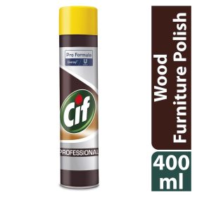   CIF Pro Formula Wood Furniture Polish bútortisztító és ápoló aerosol 400ml