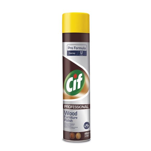 CIF Pro Formula Wood Furniture Polish bútortisztító és ápoló aerosol 400ml