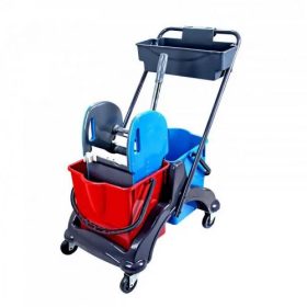 Takarítókocsi CK771 2x18L vödrös