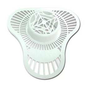 Pissoire rács kosárral műanyag fehér