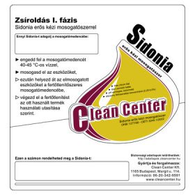Sidonia STRONG I. fázis kísérőmatrica