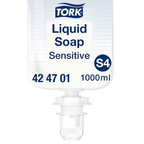 424701 Tork folyékony szappan érzékeny bőrre S4 rendszerhez 1 Liter