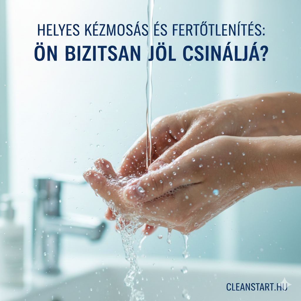 Helyes kézmosás és fertőtlenítés: Ön biztosan jól csinálja?